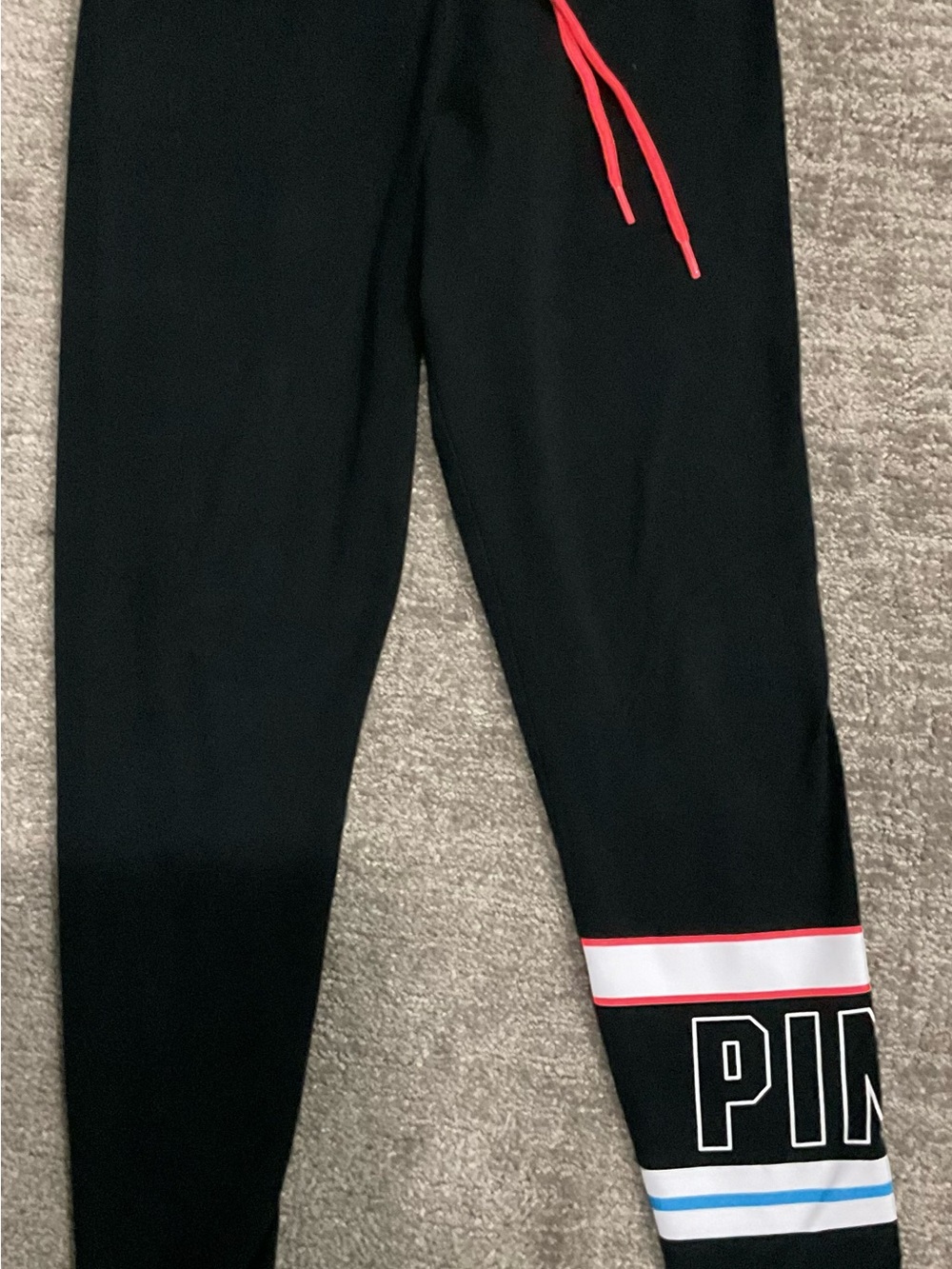 Victoria’s Secret PINK NWOT Lace Up Yoga leggings/joggers